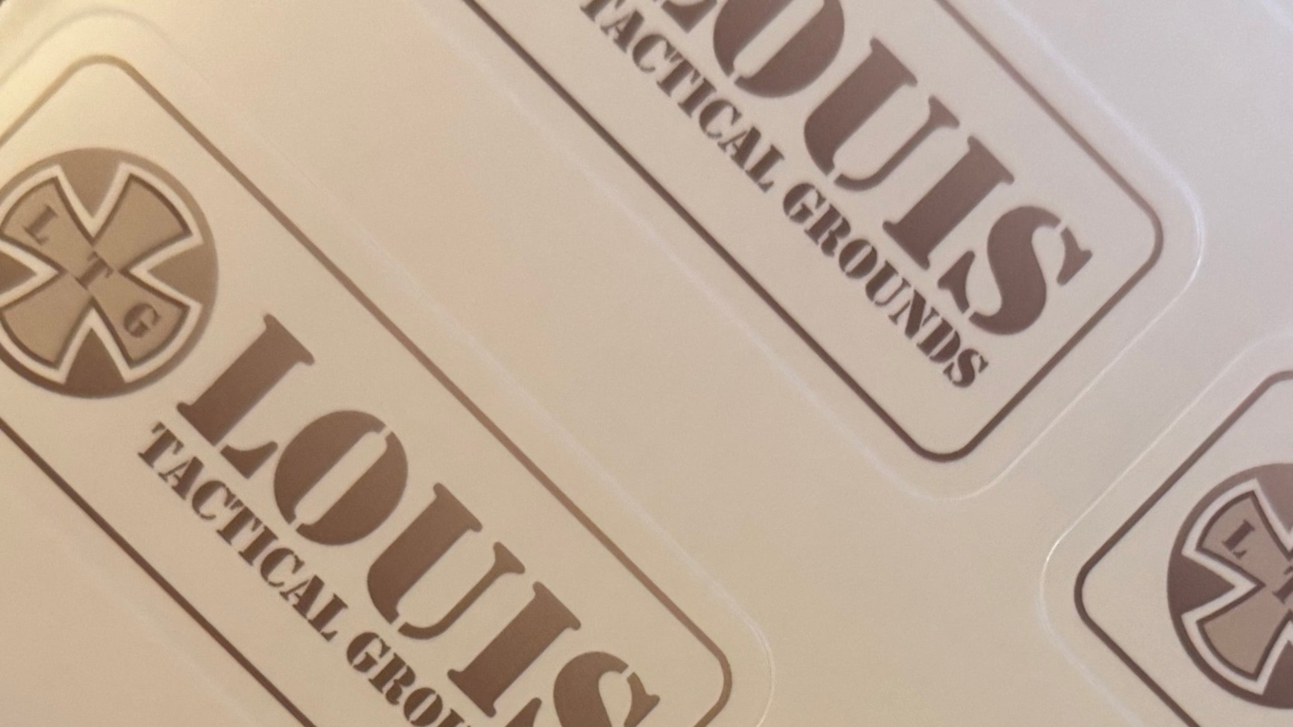 Louis Tactical Grounds Sticker (transparent)