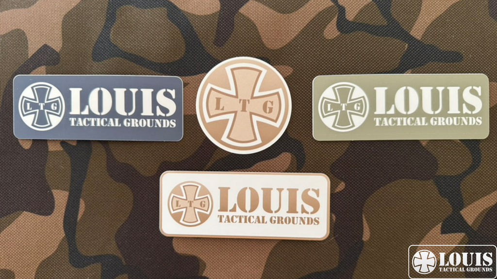 Louis Tactical Grounds Sticker-Set (4-teililg)
